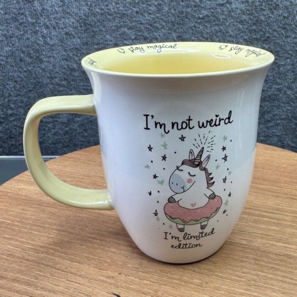 Strawberry Street I Am Not Weird I Am Limited Edition Coffee Mug Unicorn Magical